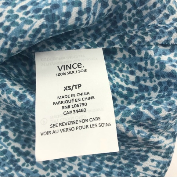 VINCE. Silk blouse - Picture 4 of 6